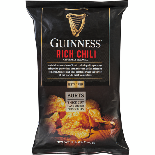 Burts Rich Chilli Guinness Chips