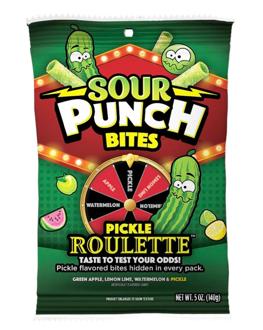 Sour Punch Bites - Pickle Roulette (USA)