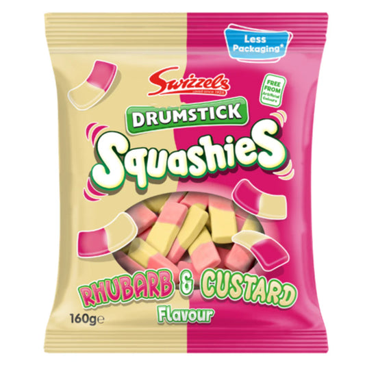 British rhubarb and custard Squashies