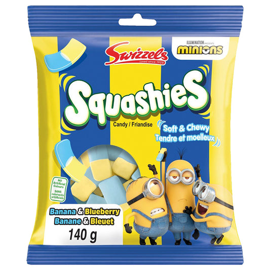 Squashies Minion Banana & Blueberry