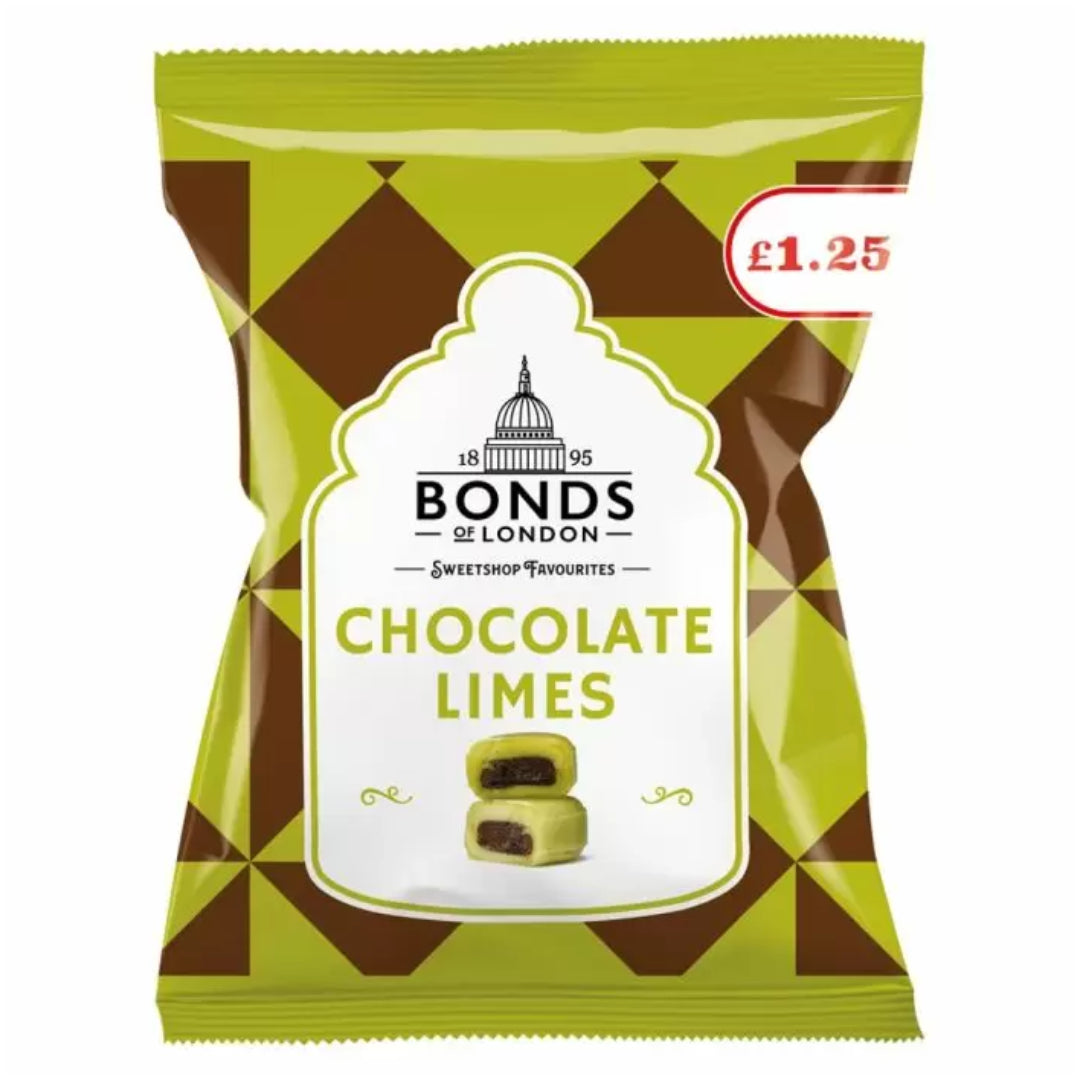 British Bonds chocolate limes