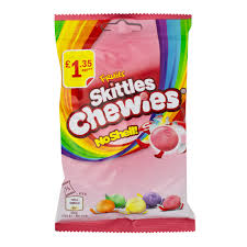 British Skittles Fruit Chewies 125g