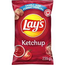 Canadian Ketchup Lays chips